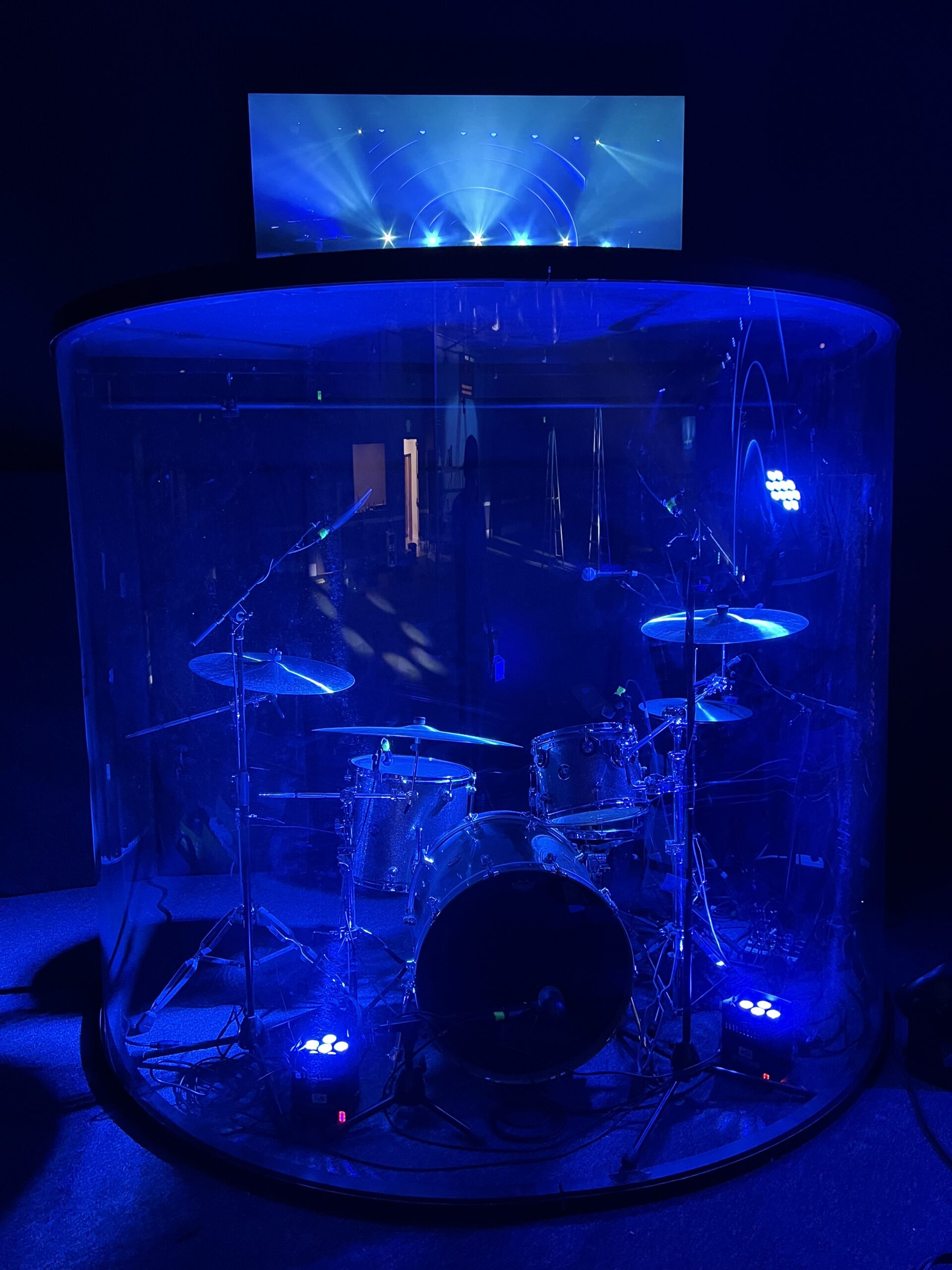 lighting drum enclosure